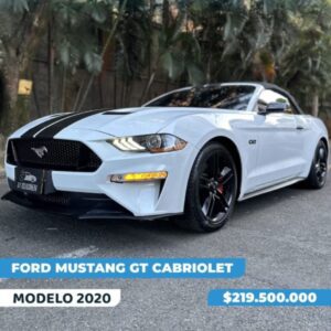 Vendo Ford Mustang GT Cabriolet modelo 2020